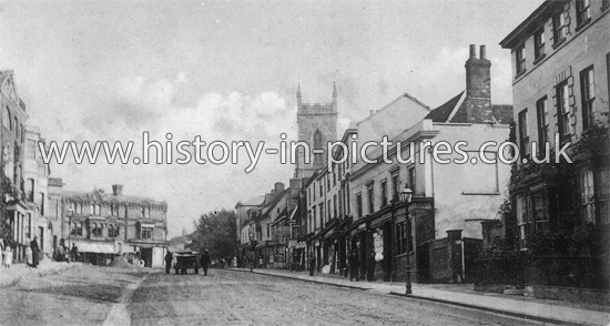 High Street, Halstead, Essex. c.1911